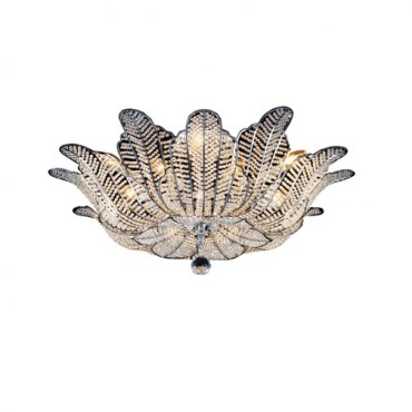Люстра потолочная Osgona 705134 RICCIO 10х60W E14+ 3х40W G9 Chrome